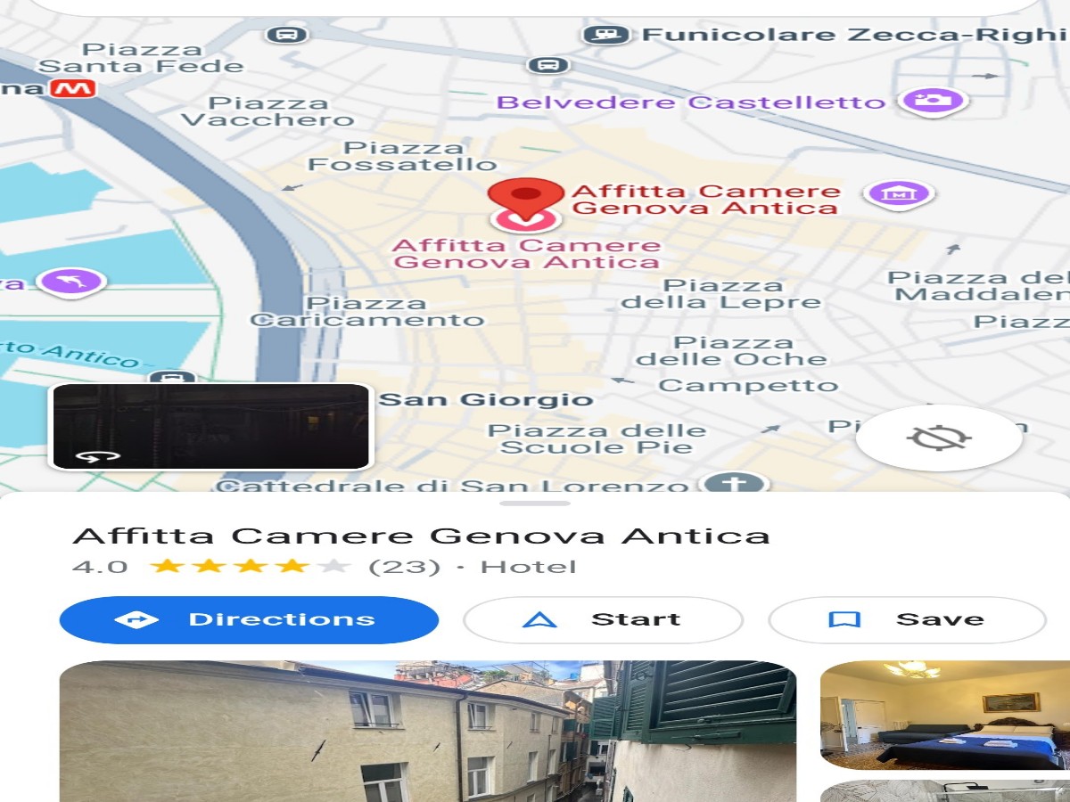 Genova Antica location map preview